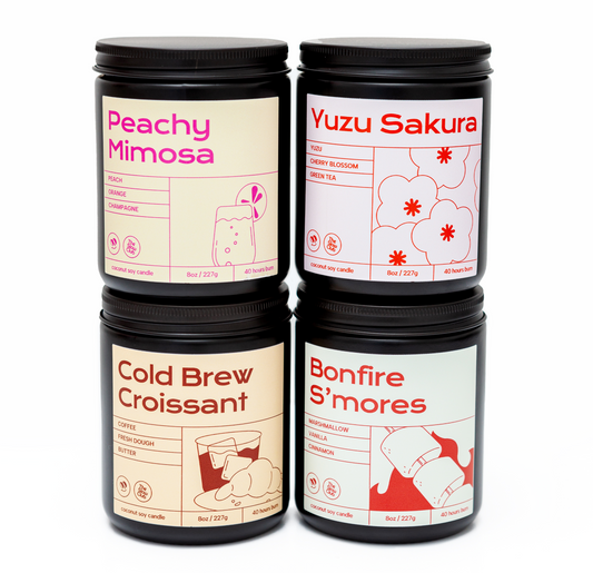 Best-Seller 4 Candles Bundle
